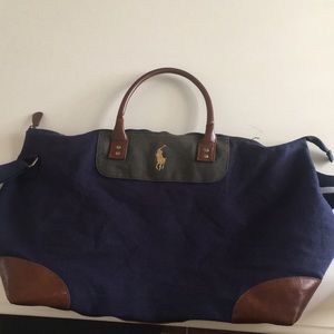 Vintage Polo Ralph Lauren travel bag
